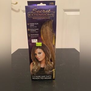 01 Dark Golden Blonde  Secret Extensions Hair Extensions Daisy Fuentes Headband